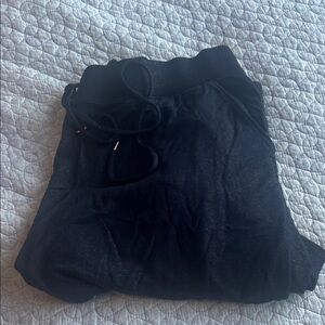 Express Navy Glitter Joggers